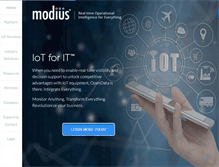 Tablet Screenshot of modius.com